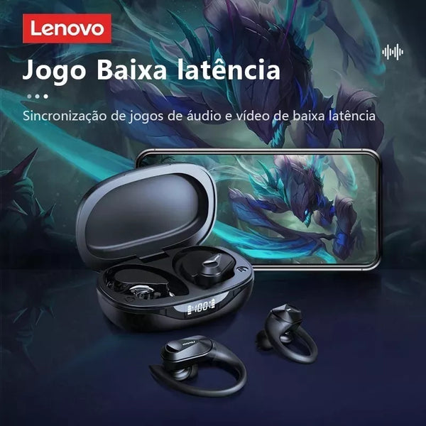 Fones de Ouvido Esportivo Lenovo LP75 TWS - Feel Nature