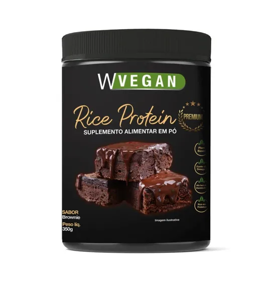 Rice Protein Dha Premium Wvegan 350g Whey Protein Vegano - Feel Nature