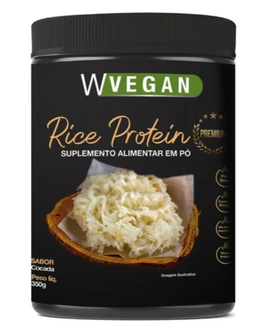 Rice Protein Dha Premium Wvegan 350g Whey Protein Vegano - Feel Nature