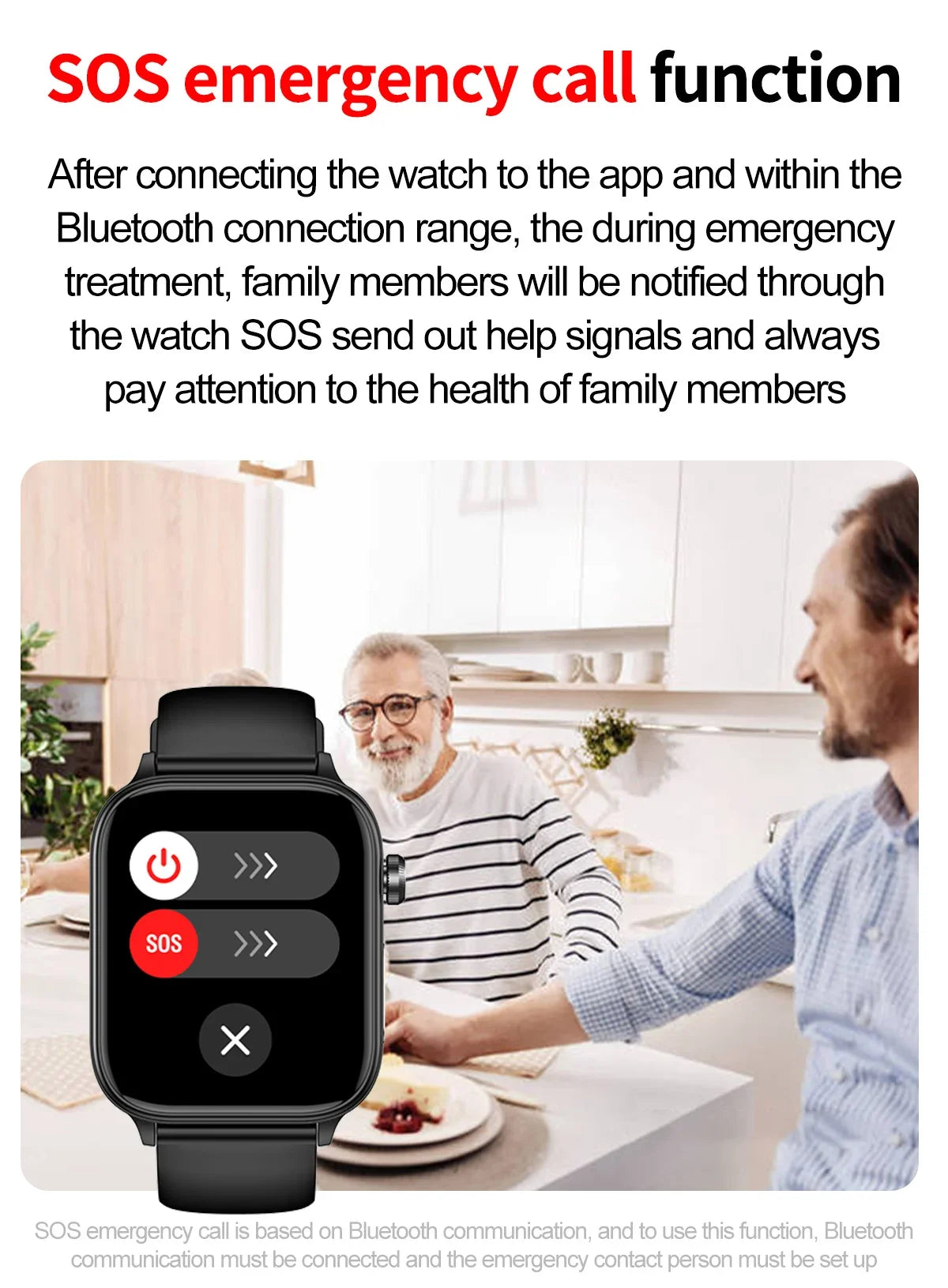 Smartwatch GUHUAVMI Emotion: Monitoramento Emocional e de Saúde