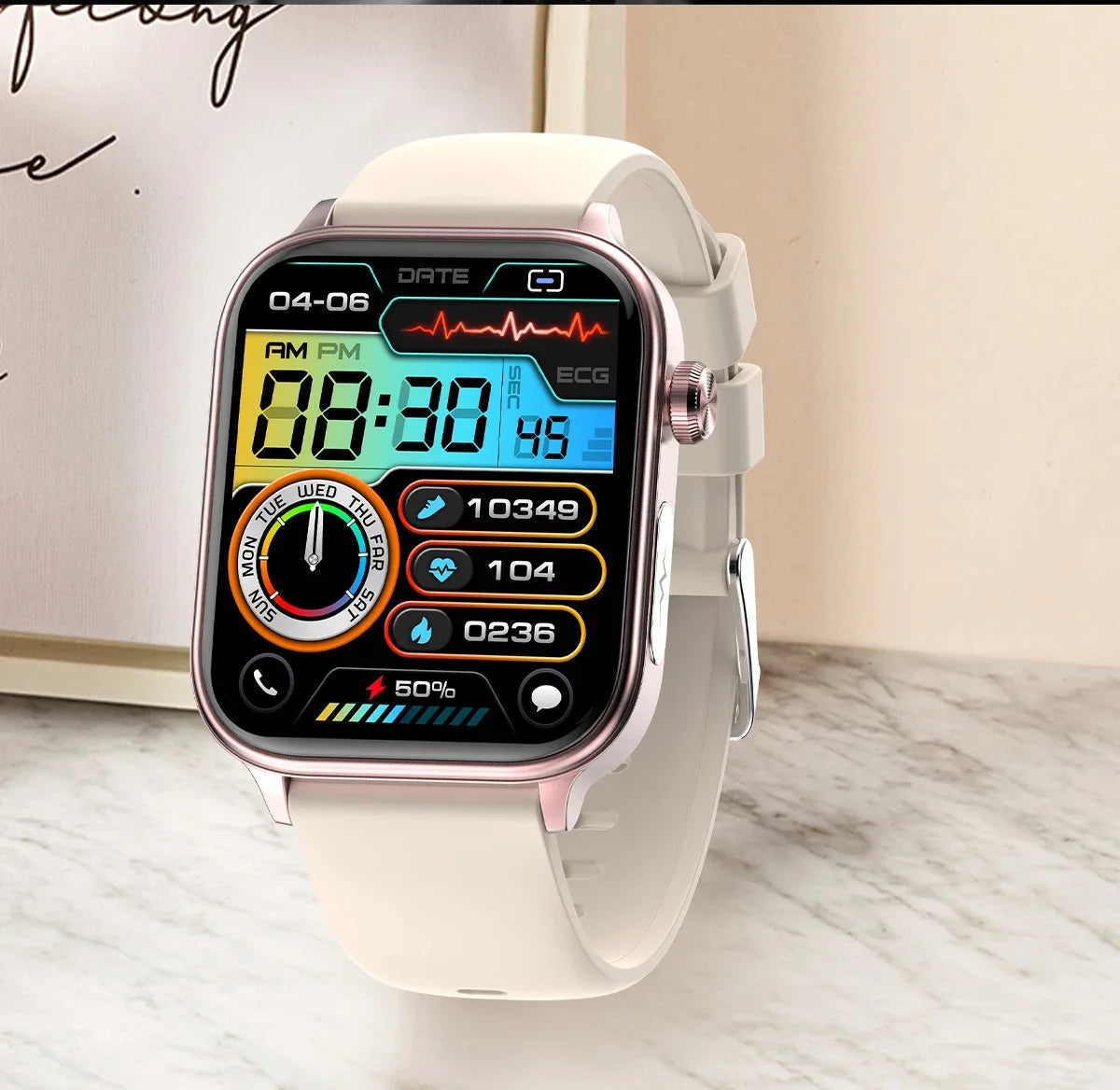 Smartwatch GUHUAVMI Emotion: Monitoramento Emocional e de Saúde