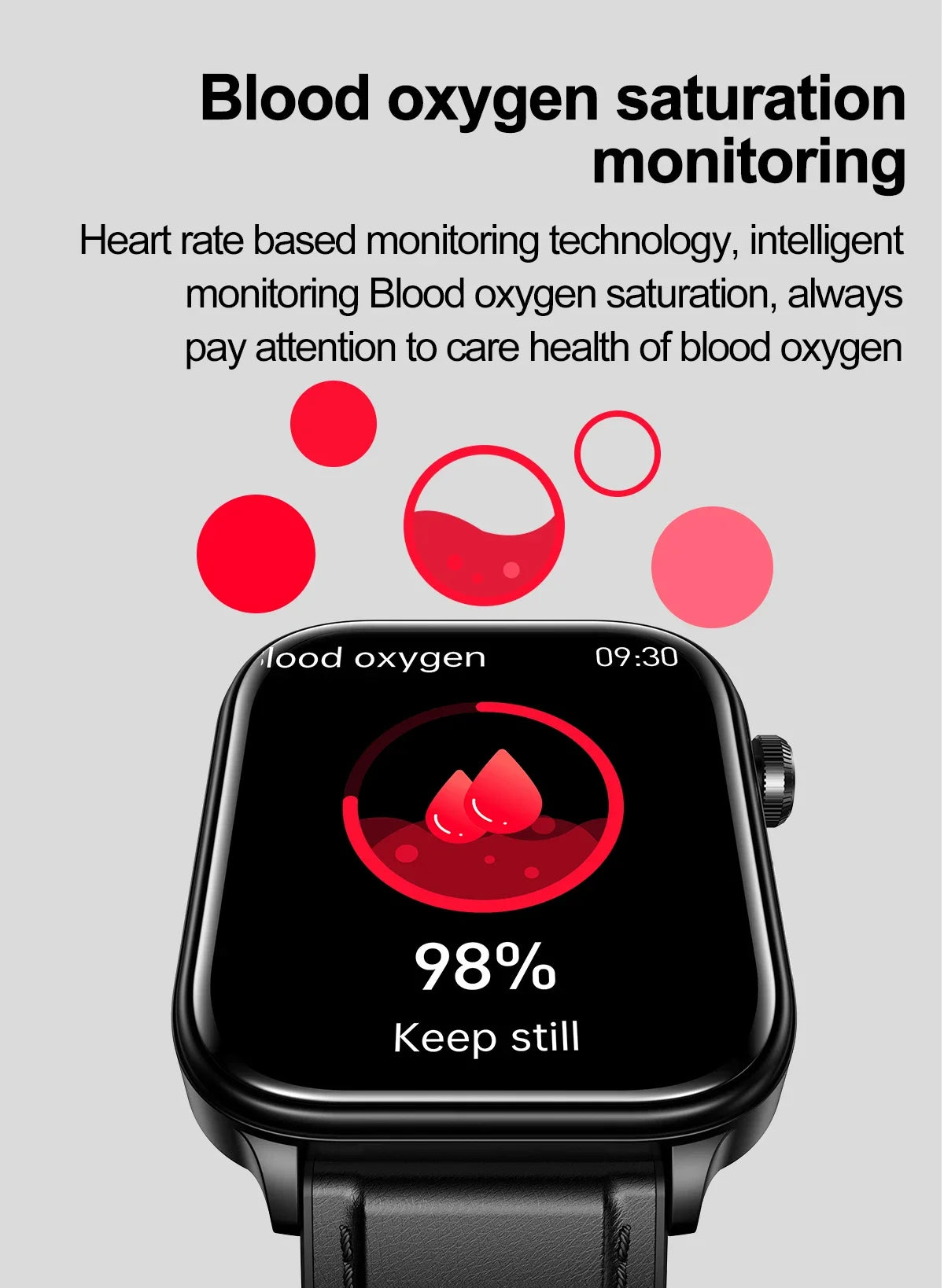 Smartwatch GUHUAVMI Emotion: Monitoramento Emocional e de Saúde