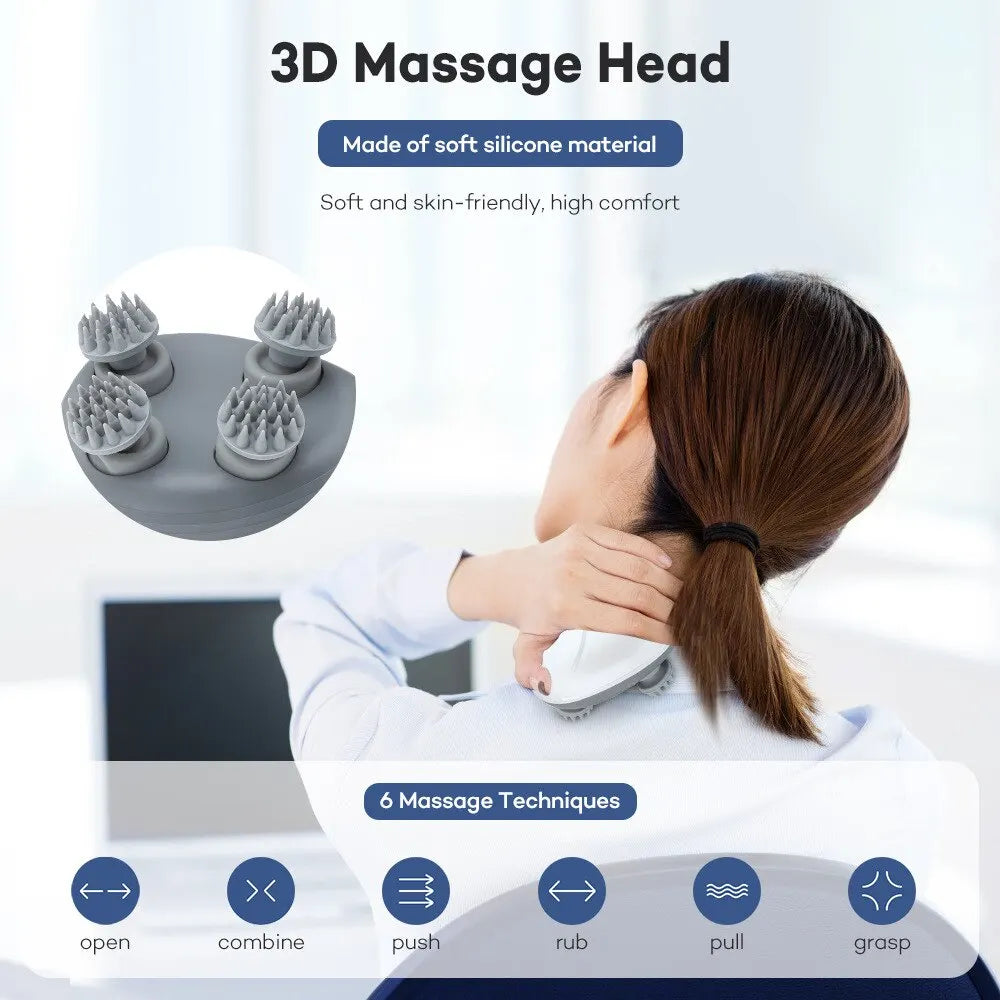 Massagem corporal relaxamento cabeça, ombro e pescoço - Feel Nature