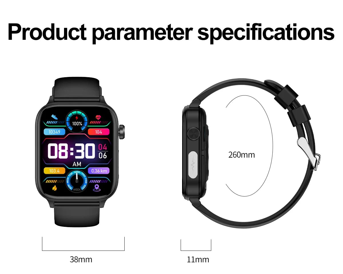 Smartwatch GUHUAVMI Emotion: Monitoramento Emocional e de Saúde