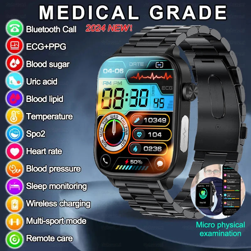 Smartwatch GUHUAVMI Emotion: Monitoramento Emocional e de Saúde