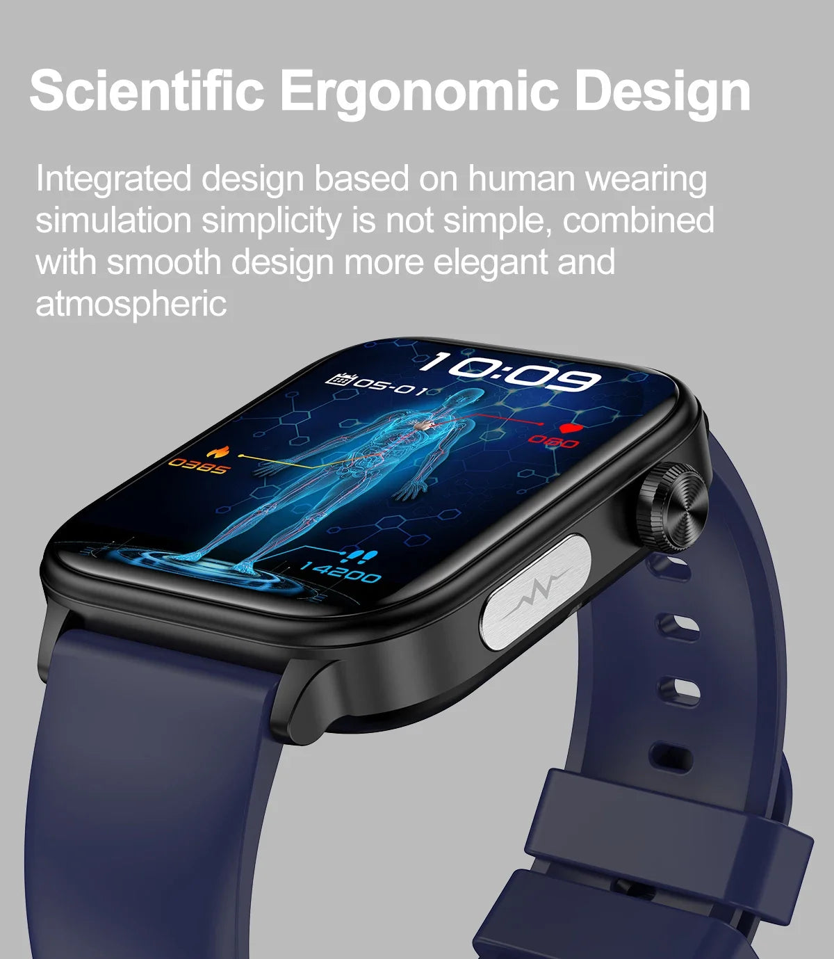Smartwatch GUHUAVMI Emotion: Monitoramento Emocional e de Saúde