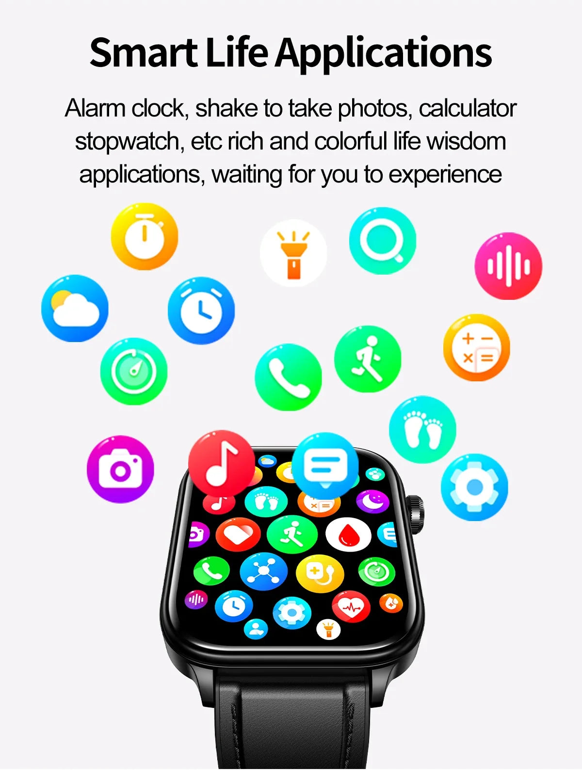 Smartwatch GUHUAVMI Emotion: Monitoramento Emocional e de Saúde