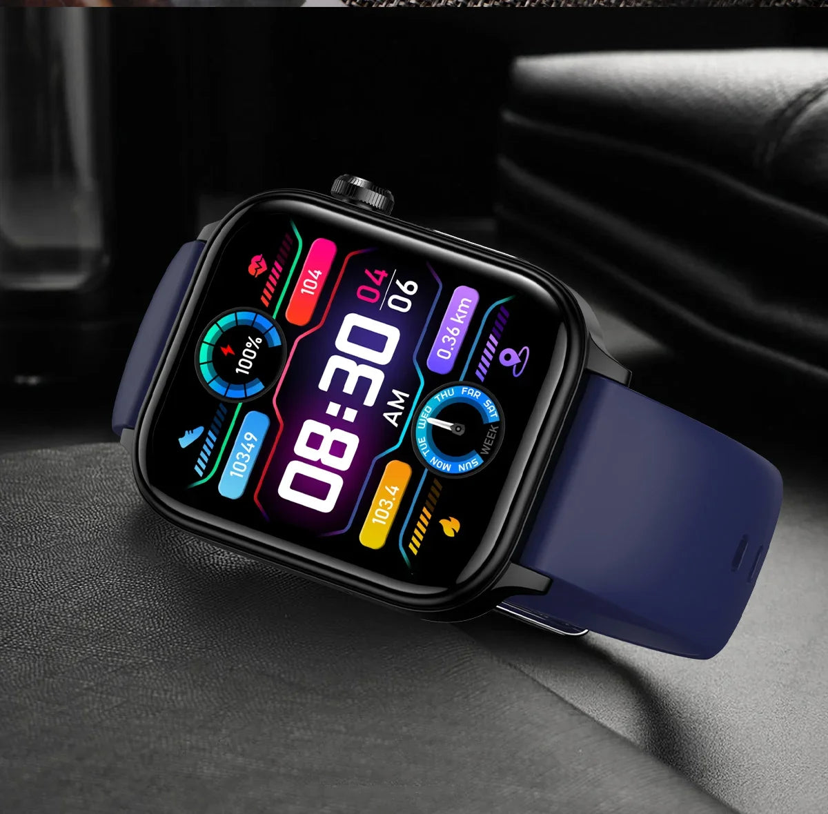 Smartwatch GUHUAVMI Emotion: Monitoramento Emocional e de Saúde