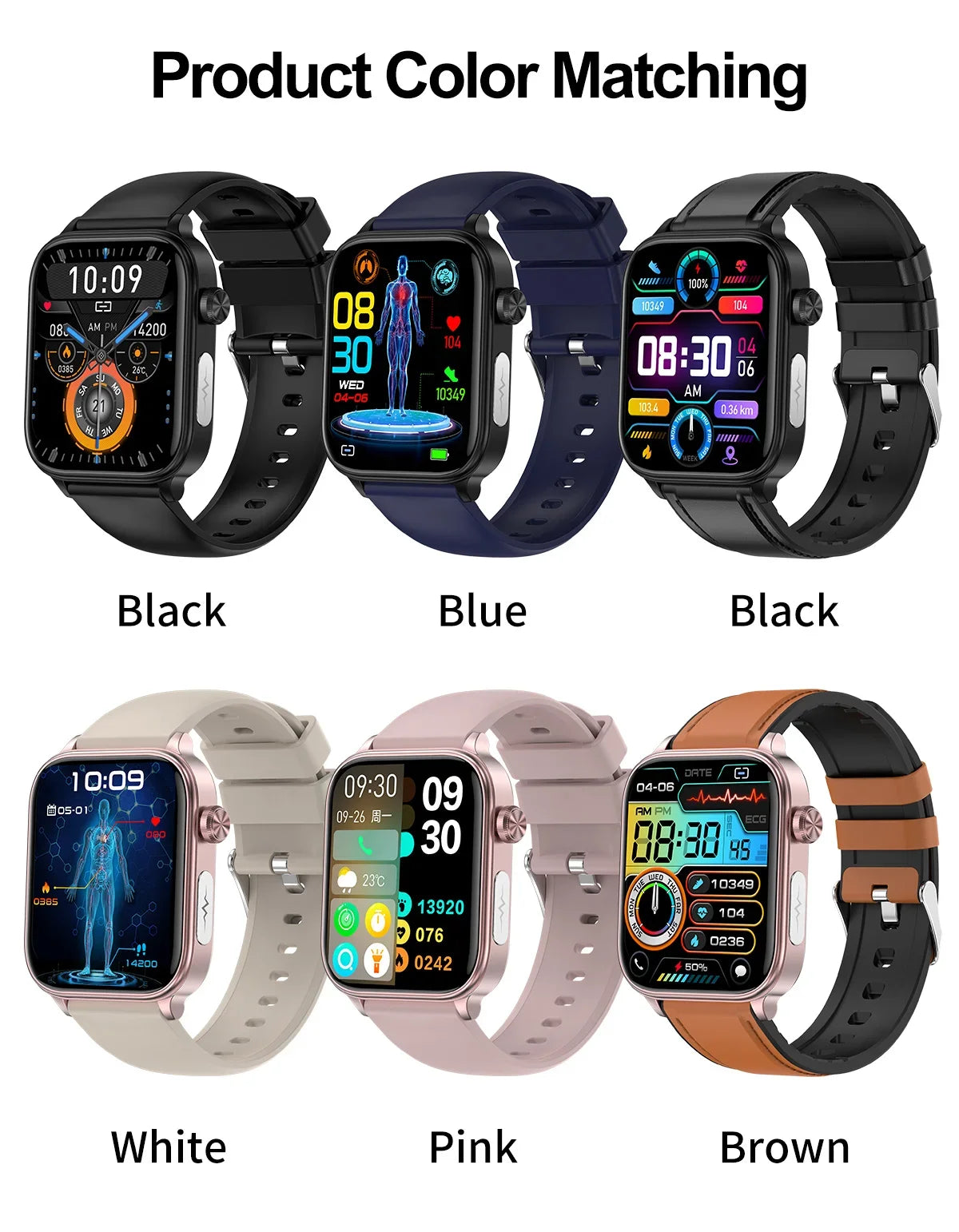 Smartwatch GUHUAVMI Emotion: Monitoramento Emocional e de Saúde