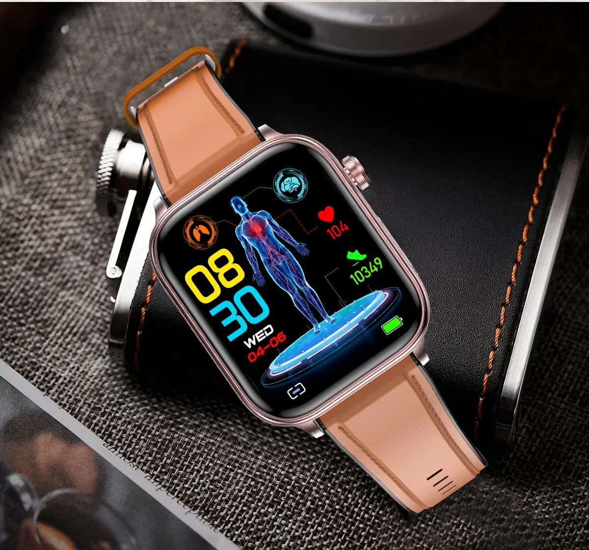Smartwatch GUHUAVMI Emotion: Monitoramento Emocional e de Saúde