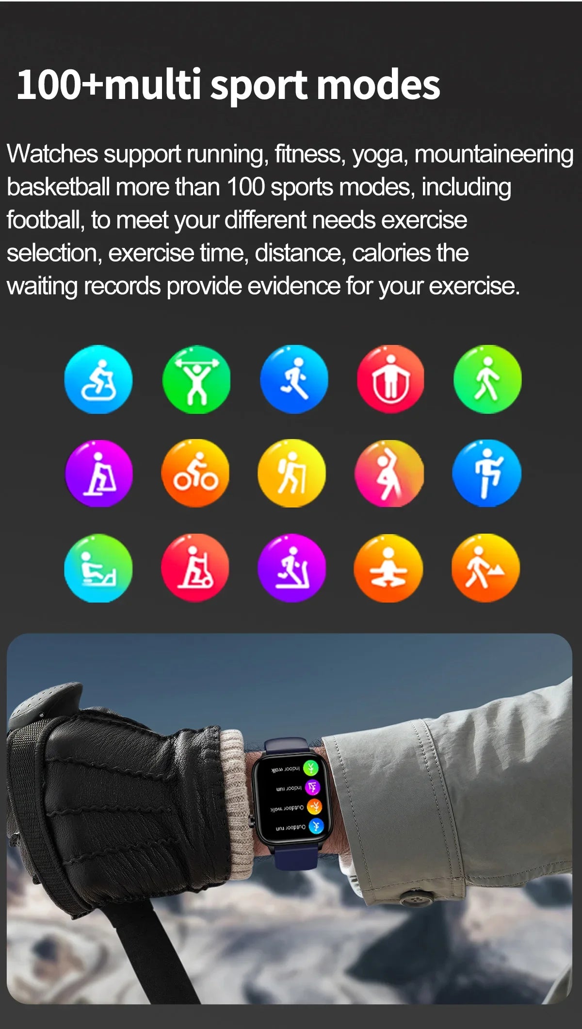 Smartwatch GUHUAVMI Emotion: Monitoramento Emocional e de Saúde