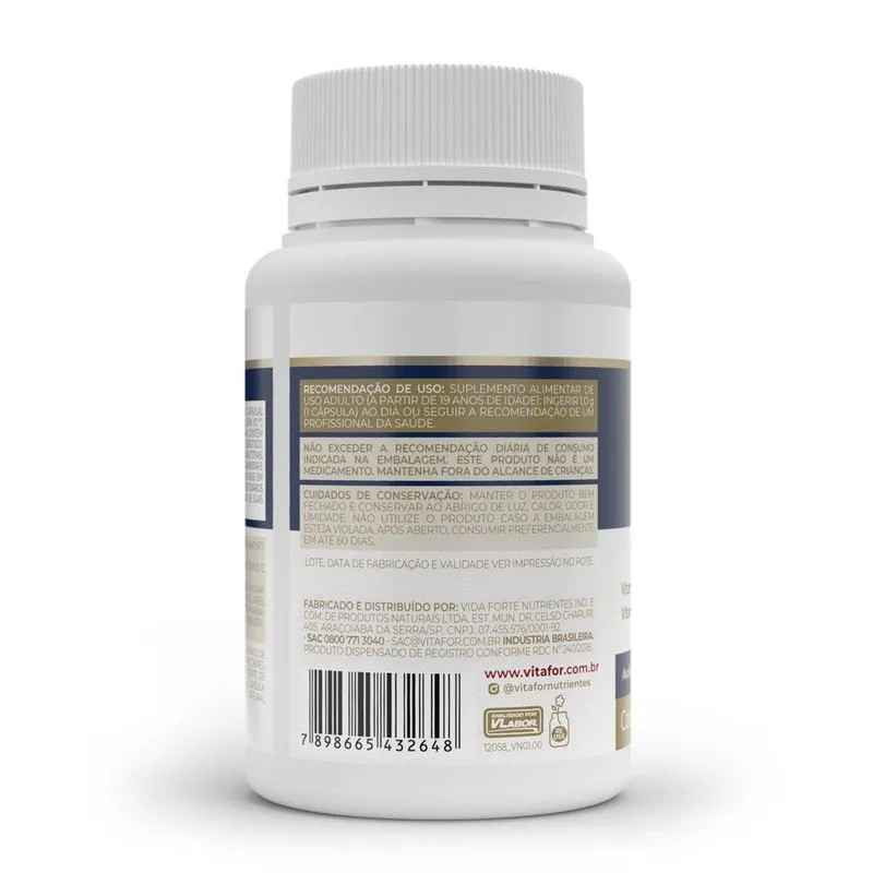 Vita D3 + C + Zinco 60 Cap Vitafor