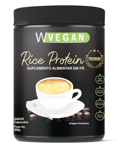Rice Protein Dha Premium Wvegan 350g Whey Protein Vegano - Feel Nature