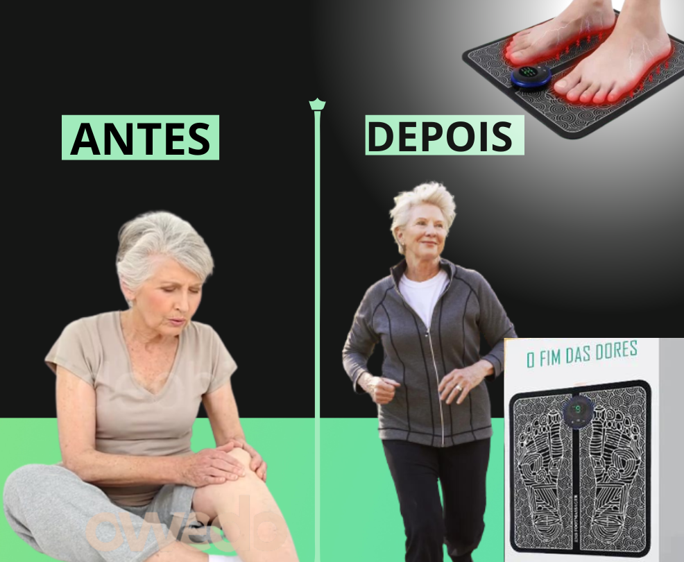 Massageador RelaxMedic®  - Reduz Dores e Inchaços - Feel Nature